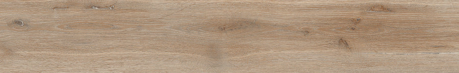 Featuring a light brown wood look with visible grain and knots, the Maison 9x48 Porcelain Tile mimics White Oak’s natural texture while providing the lasting durability of porcelain flooring.
