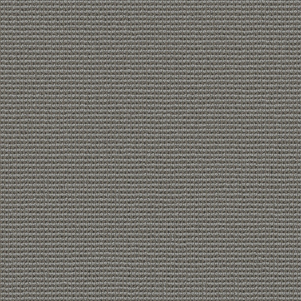 Close-up of Knitted Tone Blue Pet Friendly Carpet in Night Owl, showing a textured gray fabric with a tightly woven, grid-like pattern and evenly spaced threads for a sophisticated, uniform surface ideal for luxurious flooring.