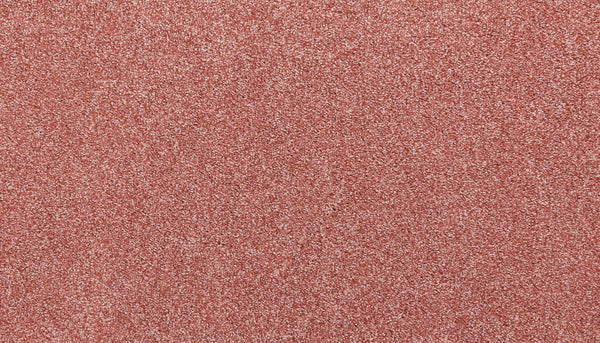 Close-up view of the Noble Surface Pet Friendly Carpet in Cool Blush, featuring a textured finish with small, evenly distributed particles for added resilience—resembling coarse sandpaper or a durable granular material.