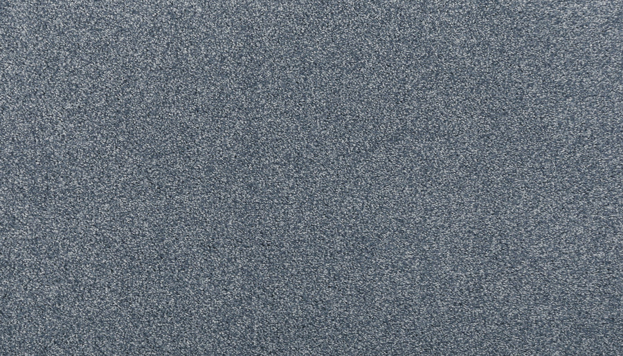 Close-up of Noble Tone Pet Friendly Carpet in Day Dream, featuring a dense pattern of tiny gray and blue speckles for a textured, stain-resistant look similar to stone.