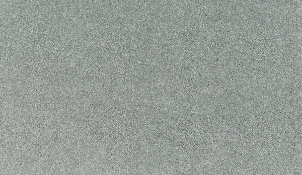 A close-up of Noble Tone Pet Friendly Carpet in Lambs Ear shows a gray, speckled surface with a uniform, durable texture and no distinct patterns—ideal for pet owners seeking resilient flooring.