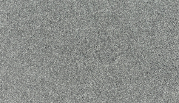 Close-up of Noble Tone Pet Friendly Carpet in Lincoln color, featuring a textured gray surface with a speckled pattern—offering a look similar to granite while being durable, stain-resistant, and pet friendly.