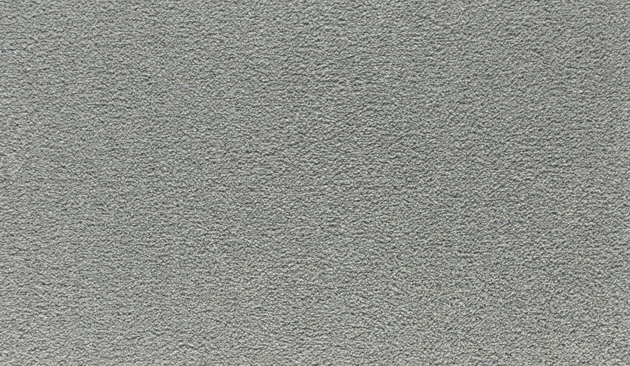 Close-up of Noble Tone Pet Friendly Carpet in Destiny—its light gray, tightly woven fibers and subtle shading create a soft, stain-resistant surface perfect for busy homes.