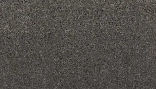 A close-up of Noble Tone Pet Friendly Carpet in Rough Stone color, showing its textured, dark gray surface with a slightly rough, even appearance reminiscent of durable carpet material.