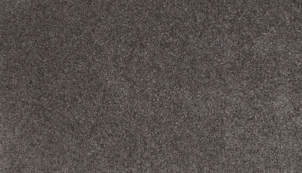 Close-up of Lifetime Achiever II Pet Friendly Carpet in gray, featuring a soft, dense texture with subtle shading—an elegant carpet designed for everyday living and perfect for homes with pets.