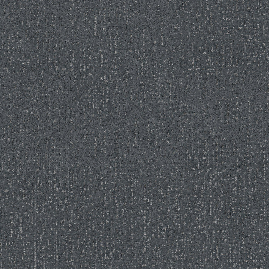 Curated Tone Blue Pet Friendly Carpet in Oceanic features dark blue textured fabric with a subtle pattern of vertical and horizontal lines for a slightly distressed, woven look reminiscent of a blue carpet.