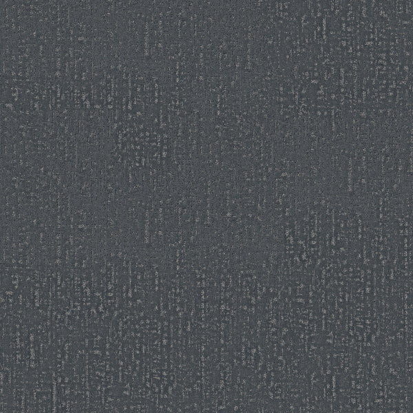 Curated Tone Blue Pet Friendly Carpet in Oceanic features dark blue textured fabric with a subtle pattern of vertical and horizontal lines for a slightly distressed, woven look reminiscent of a blue carpet.