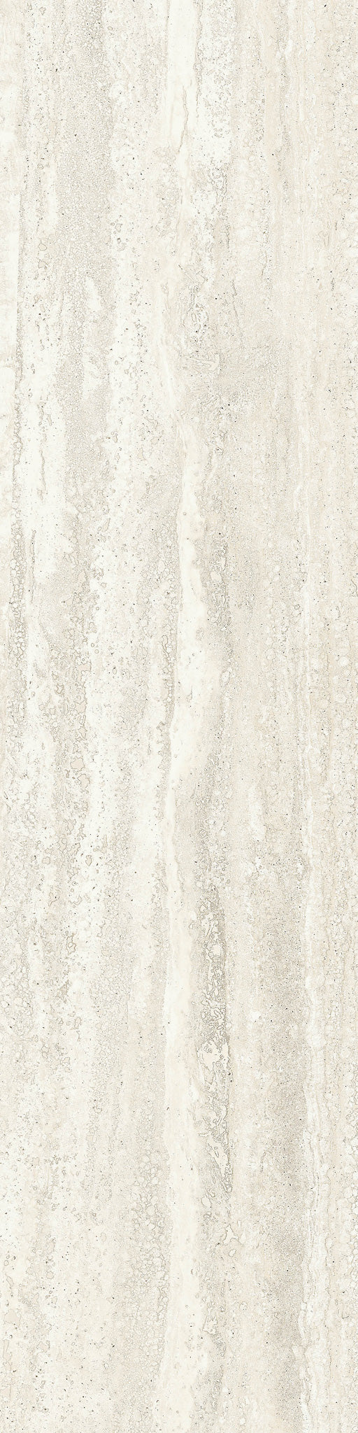 The Villanova 12x48 Rectified Porcelain Tile features a light beige textured finish with subtle streaks, stone-like patterns, neutral tones, soft gradients, and fine speckles for a natural look.
