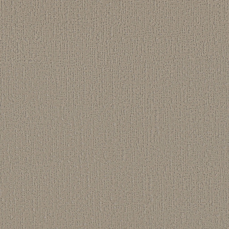 Close-up of Curated Tone Pet Friendly Carpet in Open Canyon; features a durable textured beige surface with a subtle grid pattern. Its stain-resistant, neutral look makes it ideal for upholstery or as a versatile background.