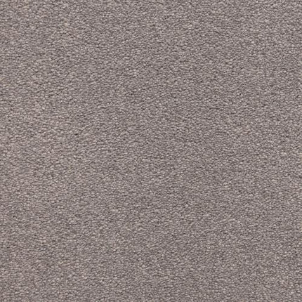 Close-up of Grand Isle Family Friendly Carpet in Paloma: a light gray, tightly woven loop pile with a soft, uniform texture—elegant yet perfect for families.