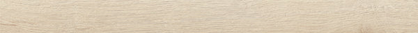 Light beige Mykonos 4x48 Glazed Porcelain Tile features natural, wavy horizontal grain patterns for a textured, organic look—perfect for luxurious flooring.