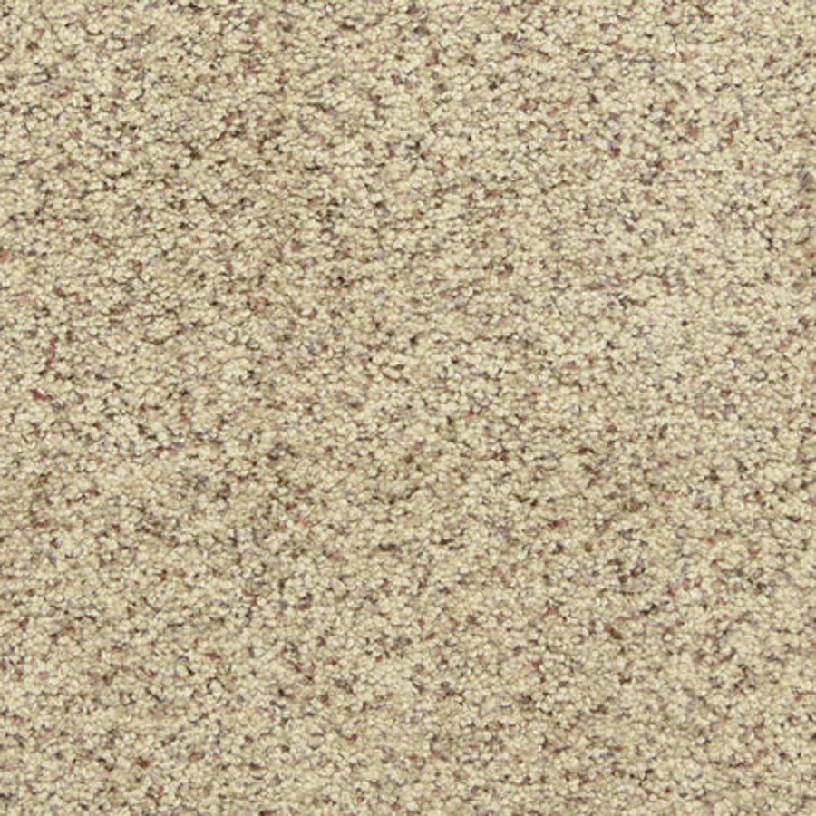 Close-up of Maroon Bells Family Friendly Carpet in Pebble Mosaic: beige, durable, and soft with a plush, textured surface featuring light tan and cream speckles—ideal for creating a cozy atmosphere in any room.