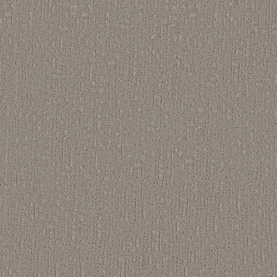 Close-up of Curated Tone Blue Pet Friendly Carpet in Pebble Path, showing a textured surface with subtle vertical and horizontal lines for a woven, fabric-like look.
