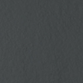 The NEOStone Point Center Drain Shower Base features a dark gray, slightly textured surface resembling stone or matte paper and has a low-profile design ideal for modern spaces.