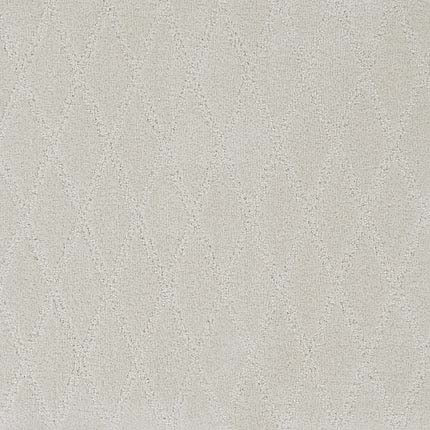 Absolute Berber Carpet in Prime features a subtle, textured diamond pattern for a soft, elegant look—ideal for high-traffic areas.