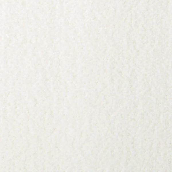 Close-up of Seduction On Trend Carpet in Pure White, showcasing its soft, textured surface with subtle shading and luxurious detail throughout.