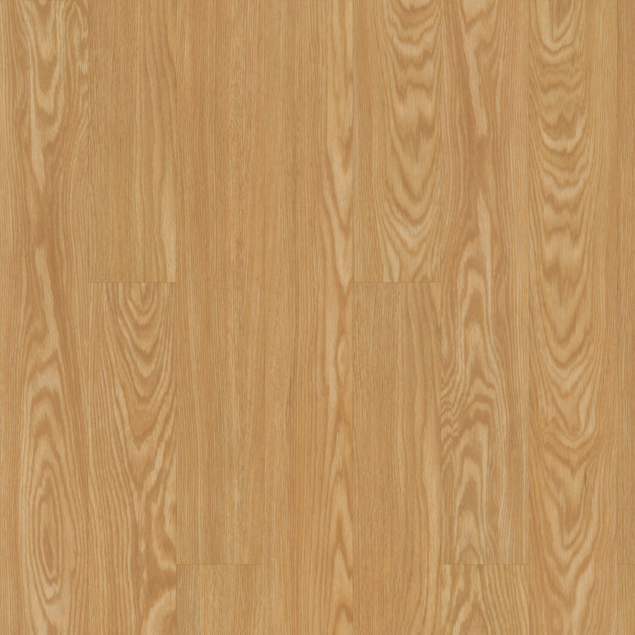 Coretec Originals Classics Vinyl offers light-colored luxury flooring with a natural grain pattern, subtle tone variations, and swirling wood textures on each plank, all enhanced by durable rigid core construction.