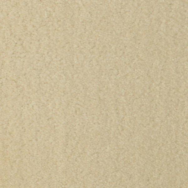 Close-up of Seduction On Trend Carpet in Ramie color, featuring a soft, textured surface with a subtle mottled look—an ideal choice for durable, luxurious flooring in any home.