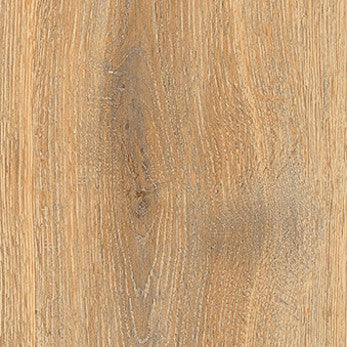 Close-up of Maison 9x48 Porcelain Tile shows its light brown, white oak-inspired surface with natural grain and subtle color variations, capturing the authentic look and texture of wood-look porcelain tile.