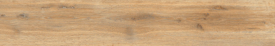 Maison 9x48 Porcelain Tile offers a light brown wood-look with authentic grain patterns and knots, subtle color and texture variations, combining porcelain’s durability with the natural charm of real wood.