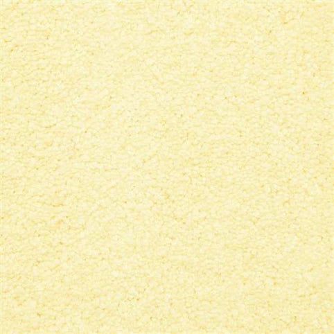 A close-up of Morgan Bay Family Friendly Carpet in Ribbon color, showing its textured, grainy surface—resembling semolina or cornmeal and ideal for high-traffic areas.
