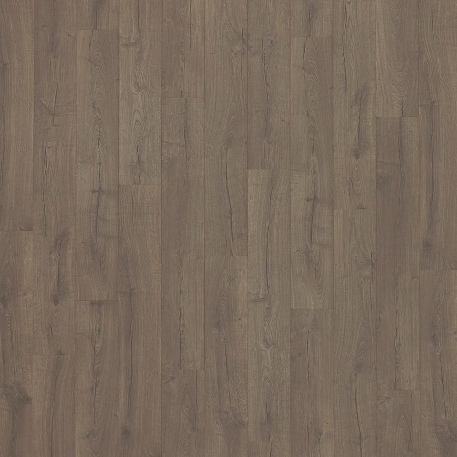 Close-up of Avery Grove 7.5" Vinyl Plank flooring, featuring a medium brown finish with realistic wood grain patterns and subtle color variations for a timeless look.