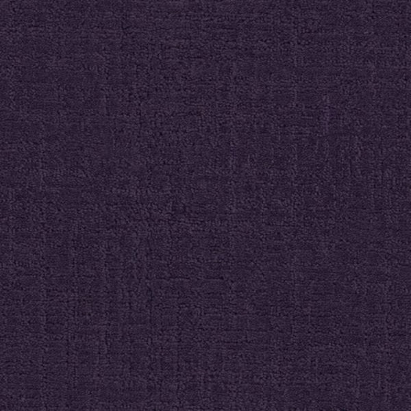 A close-up of the Bangladesh On Trend Carpet in Royalty color shows its textured, dark purple surface with a slightly rough, woven look, subtle shading, and fine lines for added depth and tactile appeal.