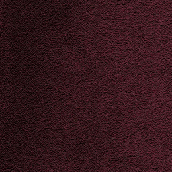 Close-up of the Dolce Family Friendly Carpet in Ruby, featuring a textured surface with subtle shading—perfect for adding elegance to high-traffic spaces.