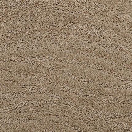 The Taittinger On Trend Carpet in Rushmore features a beige, textured luxury surface with a soft, looped pile for a uniform and slightly wavy look—combining lasting comfort with elegant durability.