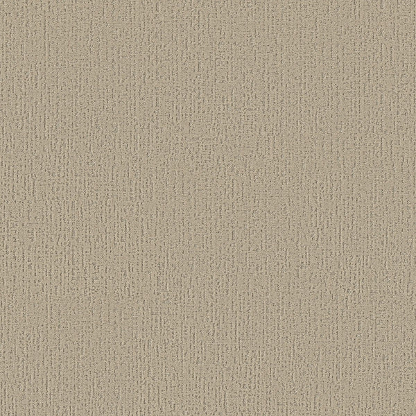 Curated Tone Blue Pet Friendly Carpet in Safari features a beige, textured surface with a subtle, irregular pattern of small, raised vertical and horizontal lines evenly distributed, resembling woven fabric or rough plaster.