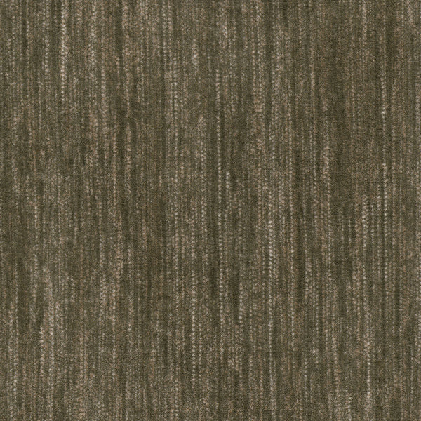 The Saltmeadow On Trend Carpet showcases a textured brown design with subtle vertical stripes, providing a soft, natural look. This durable carpet adds style and comfort to any space.