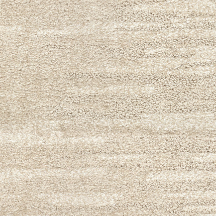 Close-up of Cirrus Berber Carpet in Sand Dollar—a beige, luxury carpet with a soft, plush surface and subtle shading, perfect for adding premium flooring style to any space.