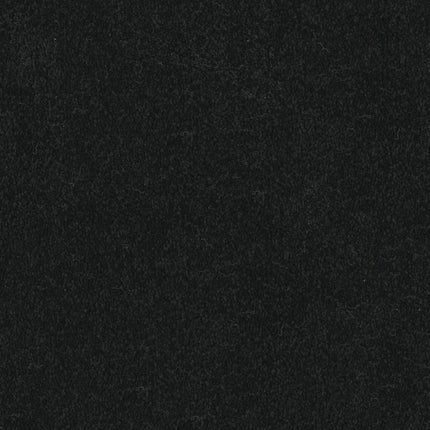 A close-up of the Tribute Family Friendly Carpet in Savoy color, showcasing its soft, slightly fuzzy black textured surface.