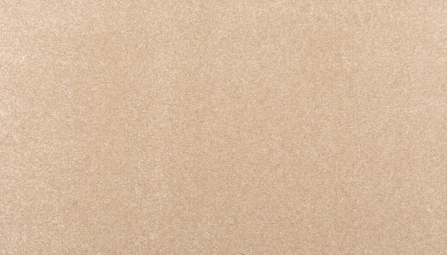 A close-up of the Sensible Style III Family Friendly Carpet in Light Antique reveals a smooth, beige surface with an even color and gentle speckled pattern—perfect for adding a contemporary touch to any space.