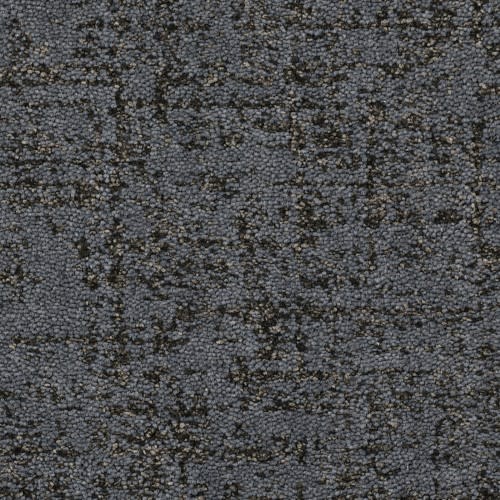 Close-up of the Hollywood Nights On Trend Carpet in Shadows, featuring a mottled dark gray and black pattern with a subtly textured surface that accentuates its premium durability.