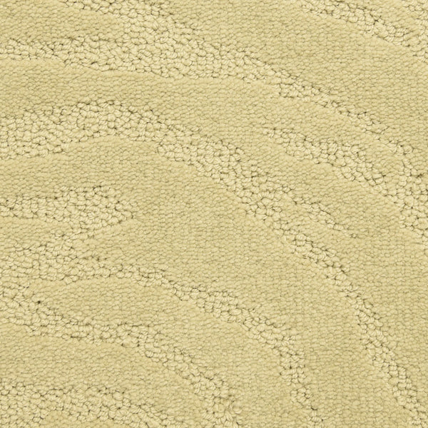 Close-up of Capetown On Trend Carpet in Signal Hill, featuring a beige, textured surface with subtle wavy raised patterns—an elegant, abstract design ideal for high-traffic spaces.