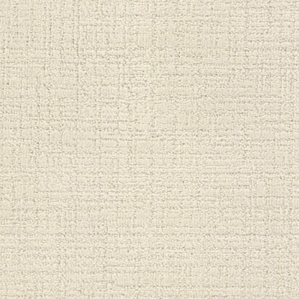 Close-up of the Bangladesh On Trend Carpet in Silk—a beige, textured luxury carpet with a subtle irregular grid pattern and slightly raised woven look. Its neutral tone adds a soft, understated touch to any interior.