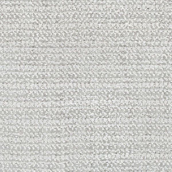Close-up of Beguiling Berber Carpet in Silver Lining. Features a soft, light gray surface with a subtle horizontal woven pattern and small, evenly spaced loops for a premium textured look.
