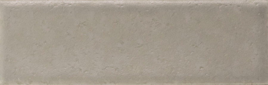 A close-up of the Skin 1.6" x 5" Matte Subway Tile in Mink, featuring a rectangular shape, lightly textured surface, subtle color variations, and a timeless, refined design for an elegant look.