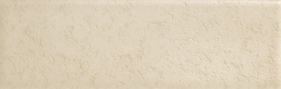 The Skin 1.6" x 5" Matte Subway Tile in Sabbia features a rectangular, beige design with a subtly textured, matte finish and natural stone-like patterns—perfect for adding timeless elegance to any space.
