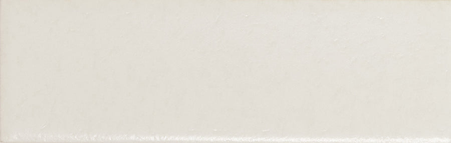 The Skin 1.6" x 5" Matte Subway Tile in white has a smooth surface with subtle texture and timeless design, shown against a plain background.