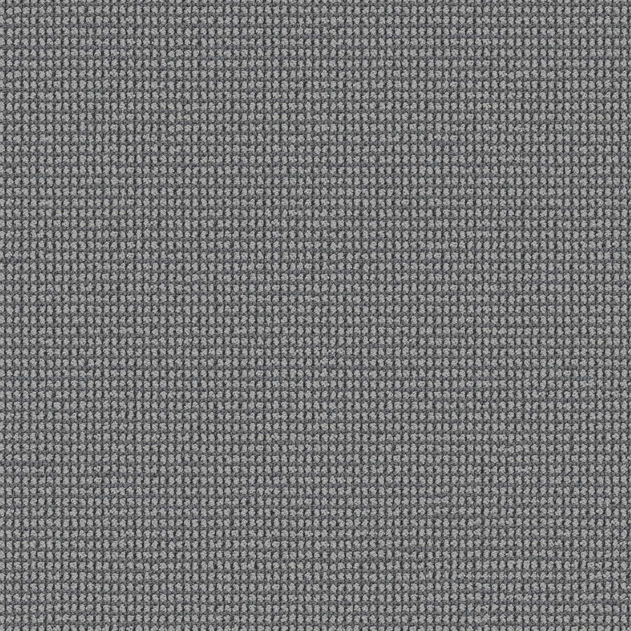 Close-up of Knitted Tone Pet Friendly Carpet in Sky Blue, showing its premium textured fabric with a small, repeating square weave that creates a slightly raised, grid-like look.