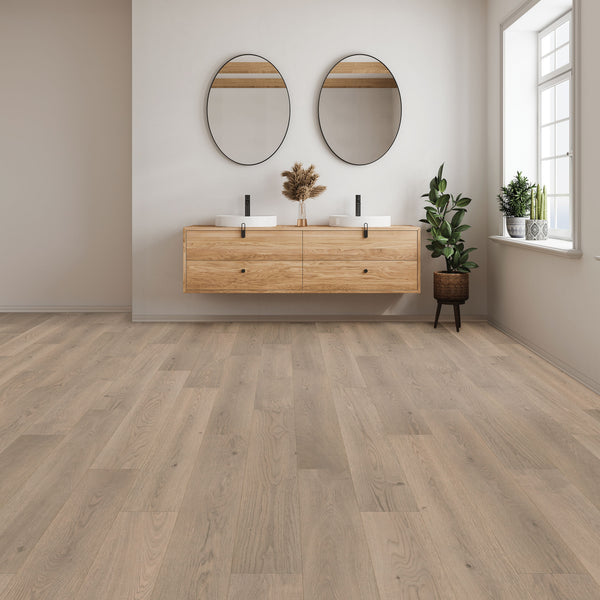 Minimalist bathroom featuring Woodlette Estates 7 1/2