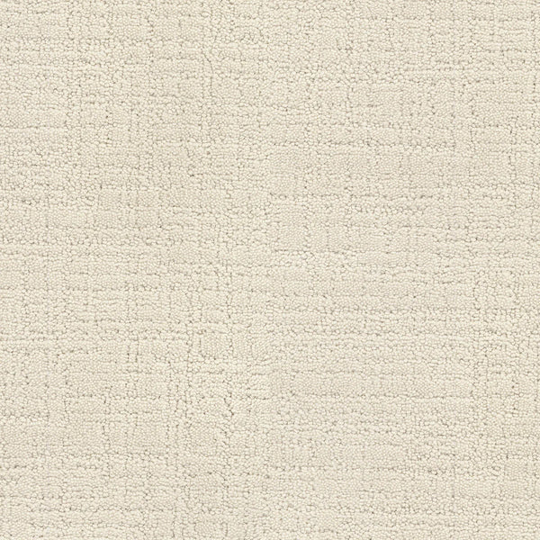 Close-up of Bangladesh On Trend Carpet in Soft Light, showcasing its textured surface with a subtle geometric grid pattern and a blend of raised and flat areas for an elegant, luxurious woven look.