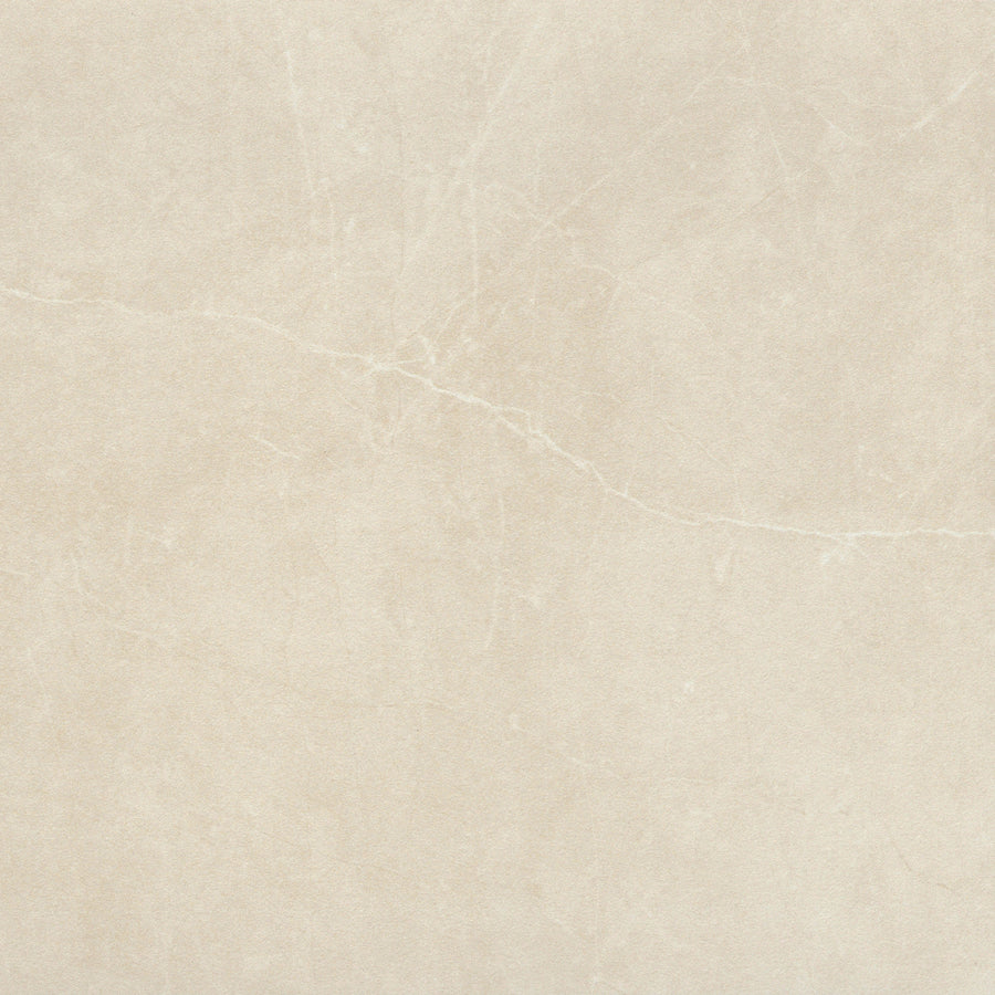 The Callie 12x12 Ceramic Tile in Alabaster features a beige marble look with soft white veins and a smooth, slightly glossy finish—ideal for bringing natural, neutral elegance to any luxury ceramic tile design.