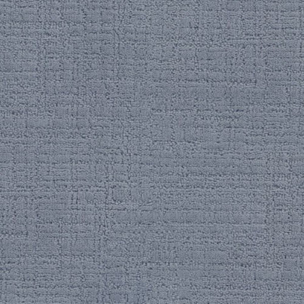A close-up of the Bangladesh On Trend Carpet in Storm color shows its textured surface with a subtle grid-like pattern of raised and indented lines, offering a luxurious and durable finish.
