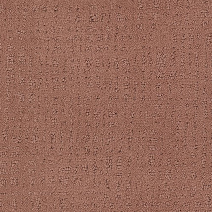 Close-up of Homage Berber Carpet in Strada color, featuring a textured surface with subtle dotted and linear patterns—perfect for adding elegance to high-traffic spaces.