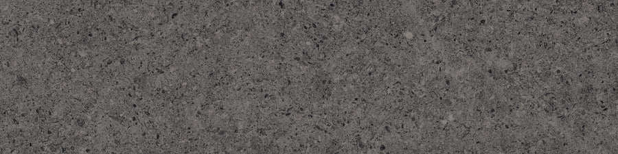 With a dark graphite finish and textured, stone-like surface, the Stripes LISO XL Stone Ceramic Tile features irregular speckles and subtle shading for an authentic natural stone ceramic tile look.
