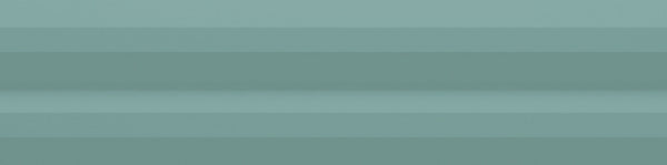 A minimalist image featuring horizontal bands in various shades of teal, creating a layered abstract striped pattern inspired by the Stripes 3