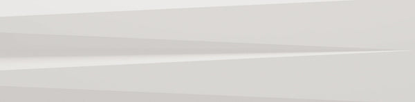 Abstract image featuring overlapping, sharp-edged vertical shapes in Ice White Gloss, inspired by Stripes 3